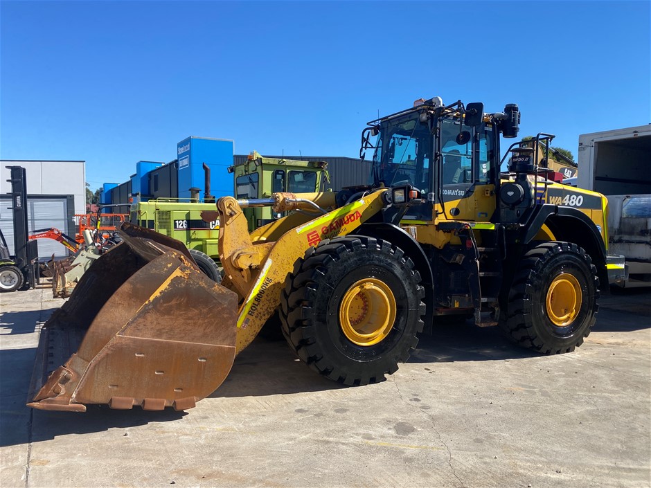 2022 Komatsu WA480-8 Wheel Loader