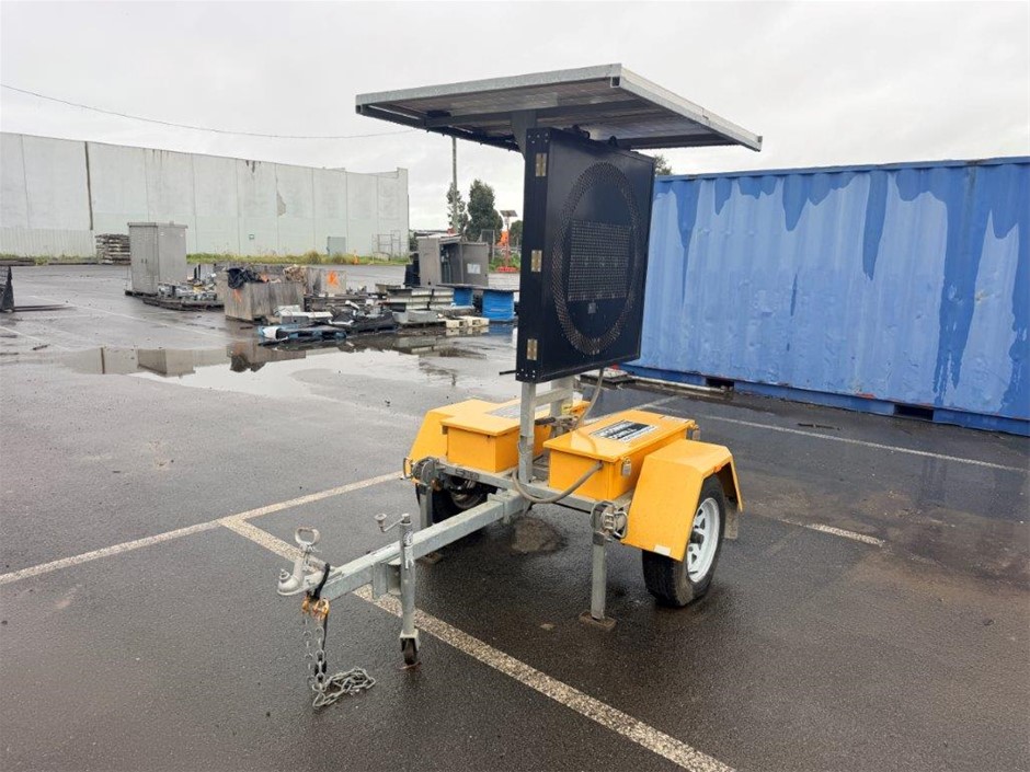 Bartco Portable Variable Message Sign Trailer