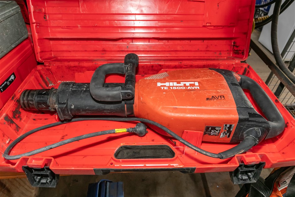 Hilti TE 1500-AVR Jack Hammer with Poly Case