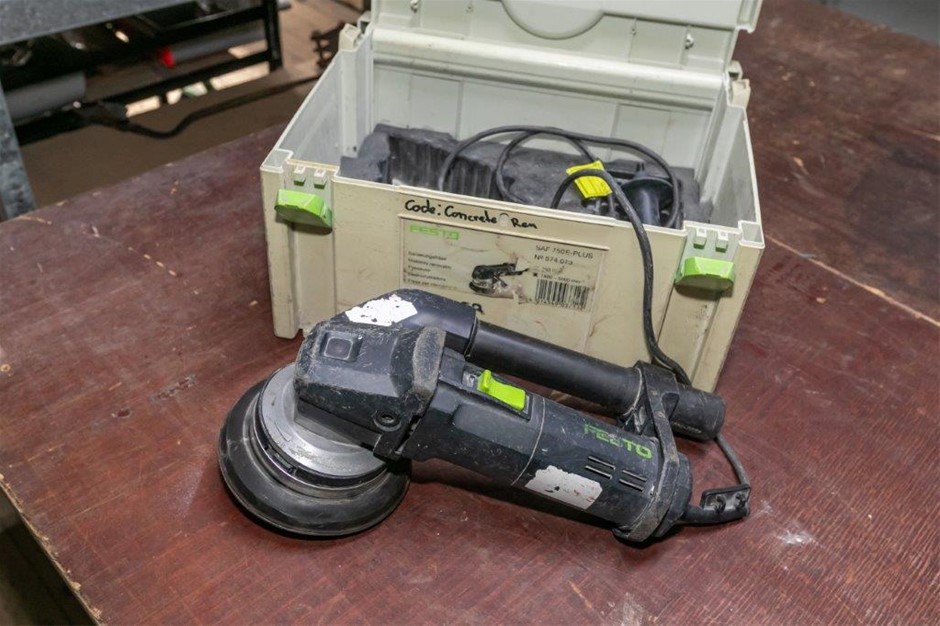 Festool SAF750 E Preparation Grinder with Poly Case