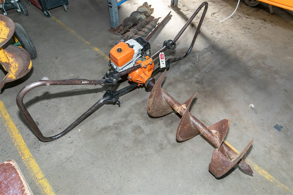 Stihl Petrol Post Hole Digger