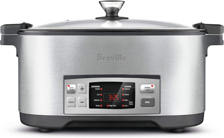 BREVILLE The Searing Slow Cooker, Model No.: LSC650BSS. Important Notice