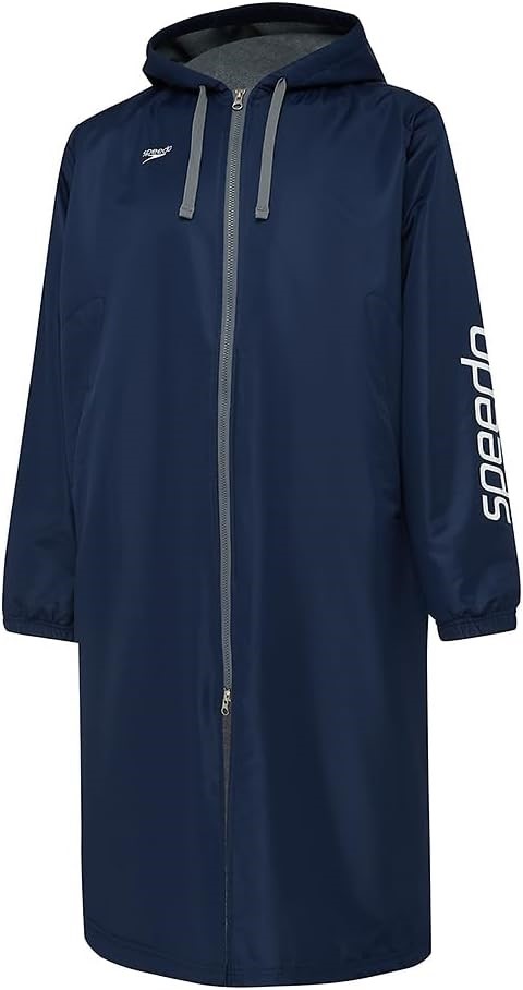 SPEEDO Unisex Adult's Logo Classic Deck Coat, Navy, Size AU 6XSmall. NB: lo