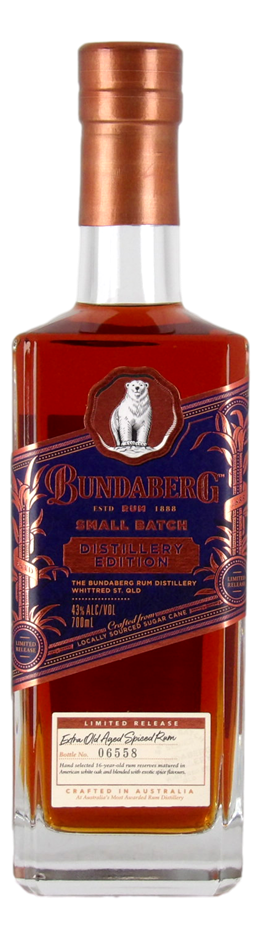 Bundaberg S/B Distillery Edition L/R Extra Old Aged Spiced Rum (1x 700mL)