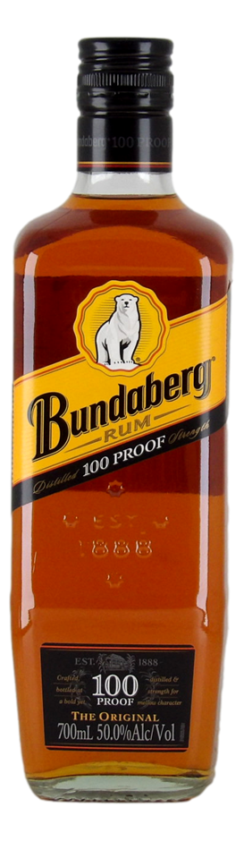 Bundaberg 100 Proof Rum (1x 700mL) Qld Auction (0007-10742385) | Grays ...