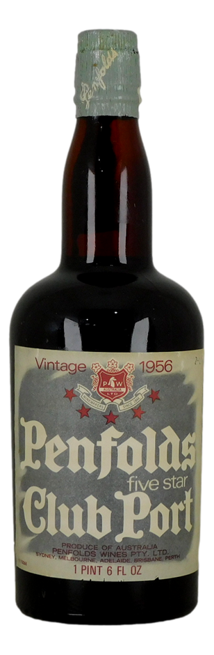 Penfolds Five Star Club Port 1956 (1x 1 PINT 6 FL OZ) SA
