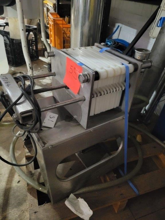 Plate and Frame Filter with Pump