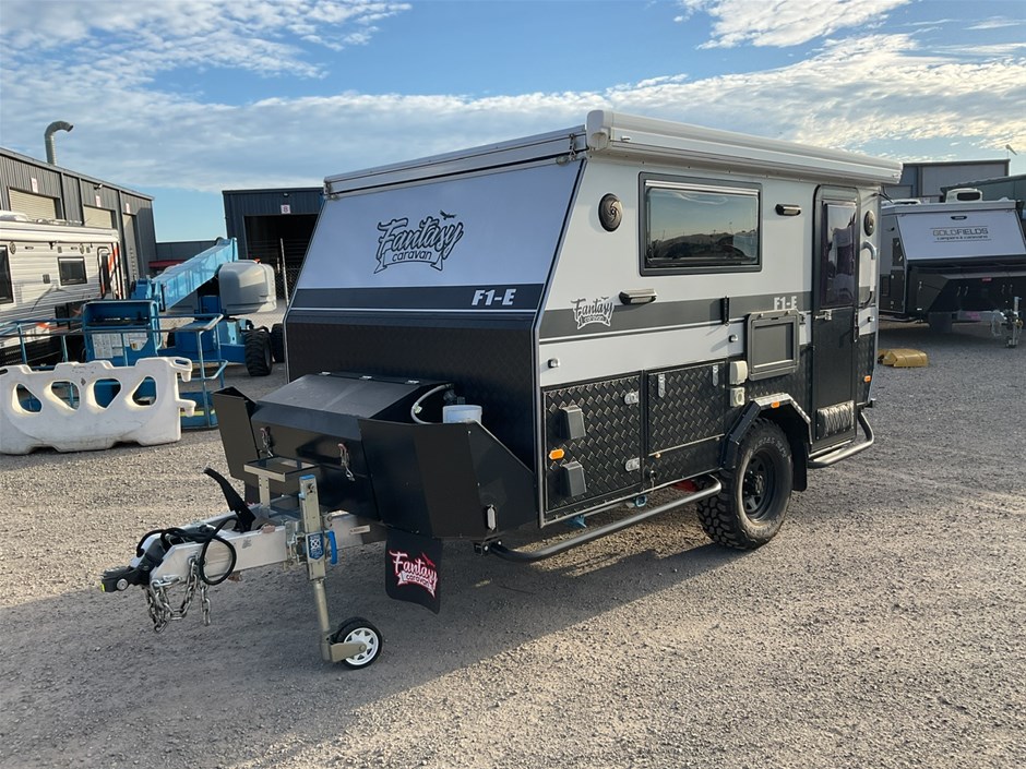 <p>2023 Fantasy Caravans F1-E Caravan</p>