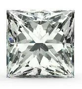 1.07 carat natural princess cut diamond-cvd-certified