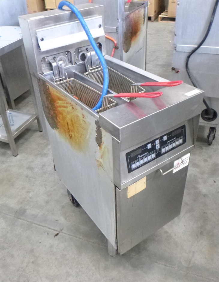Frymaster H117-2TCSD Stainless Steel Freestanding Electric Single Pan
