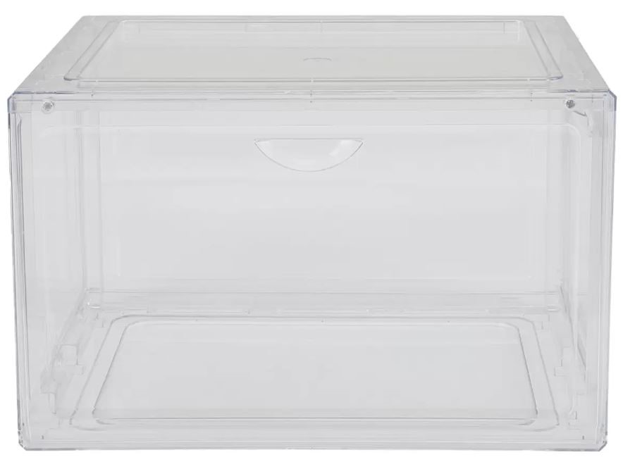 3 x SIGNATURE Stackable Shoebox & Organiser. NB: Already assembled & minor