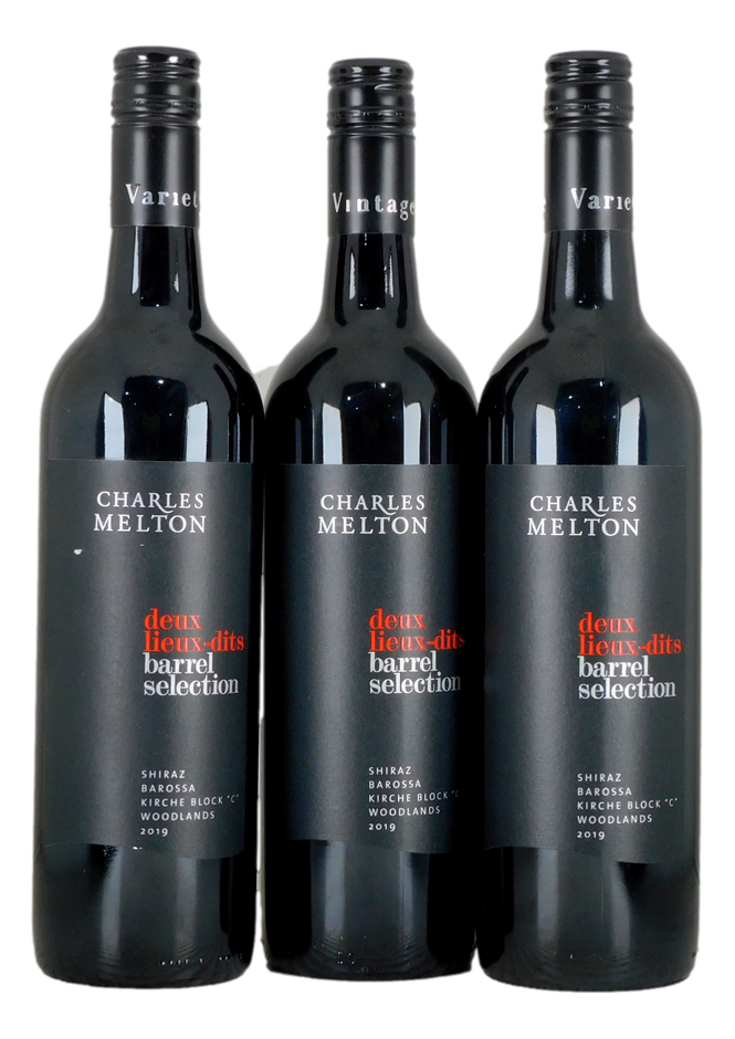 Charles Melton deux lieux-dits barrel Shiraz 2019 (3x 750mL), Adelaide Hill