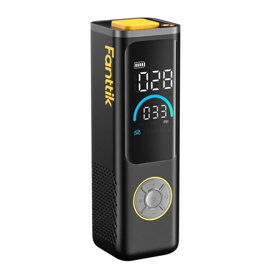 FANTTIK S200 APEX Powerful Portable Air Pump and Tire Inflator with Power B