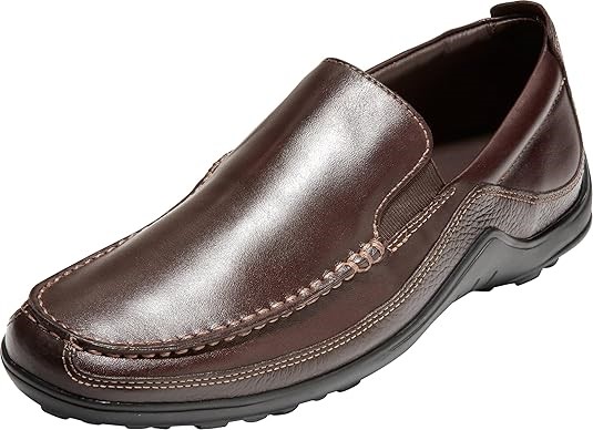 COLE HAAN Men's Tucker Venetian Loafer, French Roast, US 9 Wide/ EU42. C040