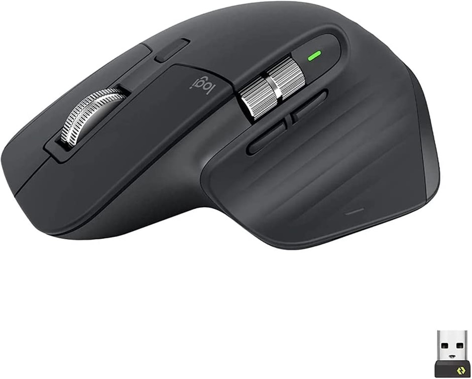 LOGITECH MX Master 3S - Wireless Performance Mouse with Ultra-Fast Scrollin