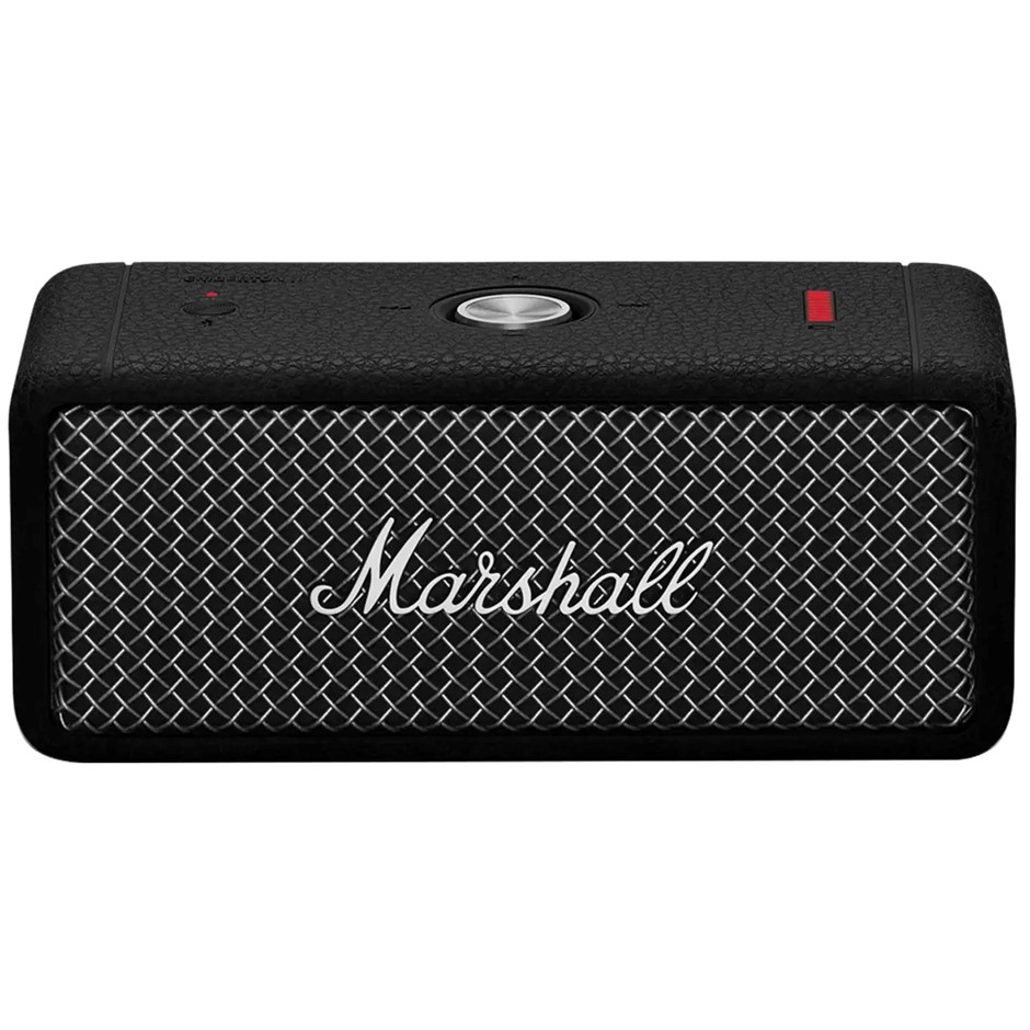 MARSHALL Emberton II Speaker, Black And Steel,  Model 1006736. NB: Not In O