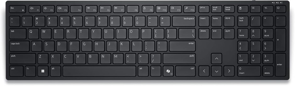 Dell Wireless Keyboard KB500 - Full-Size, QWERTY US, 2.4 GHz, Up to 36 Mont