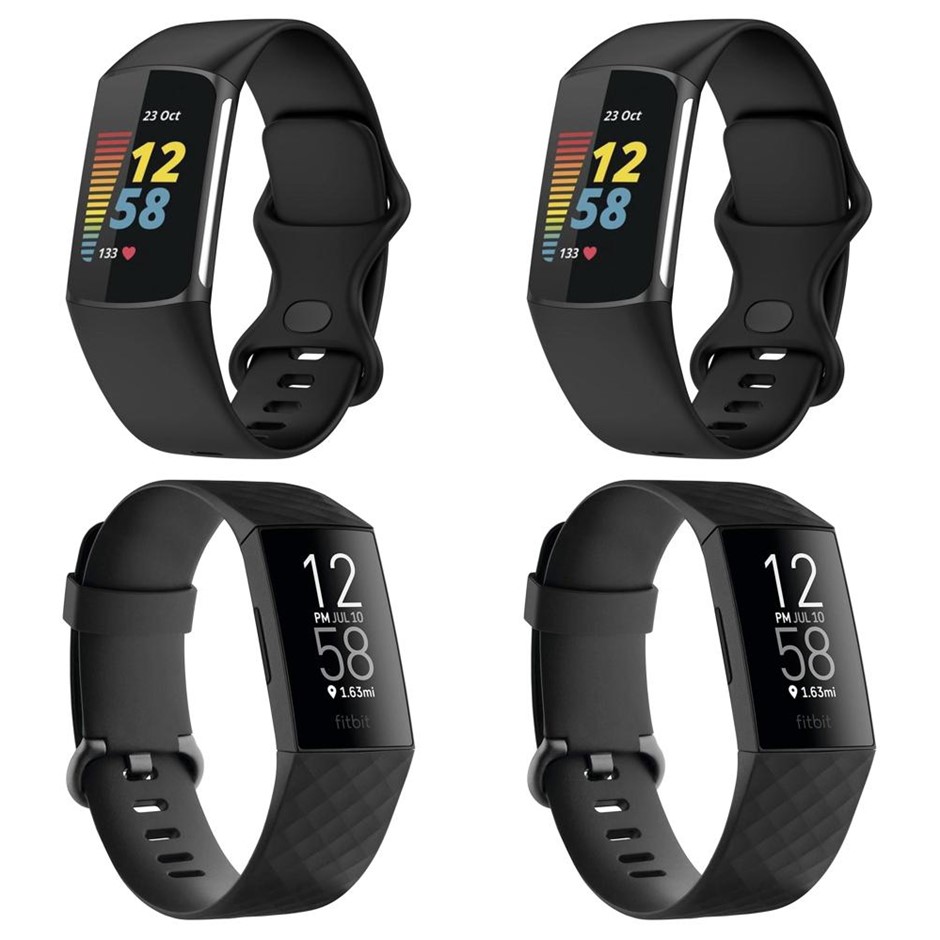 4 x FITBIT Smart Watches. 2 x FITBIT Charge 5 Black. 2 x FITBIT Charge 4 Bl