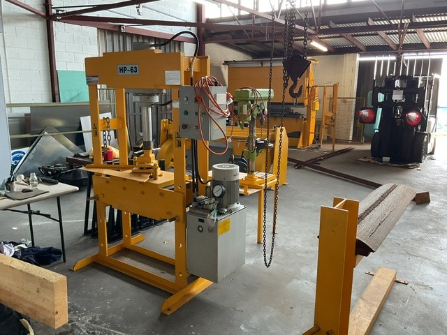 2012 Hare & Forbes Hafco HP-63 60 Tonne Hydraulic Press