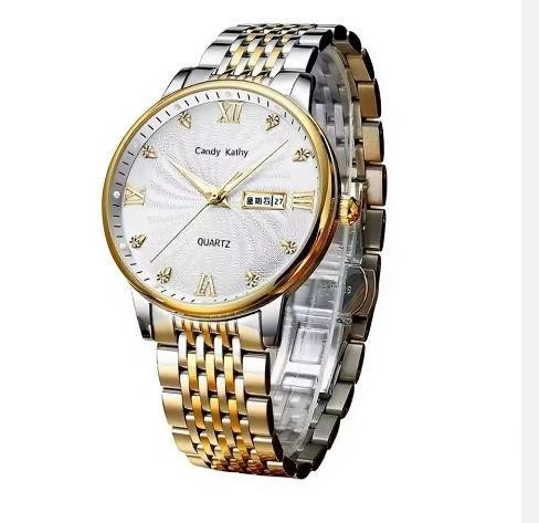High Quality Simulated Diamond Men's Quartz Watch