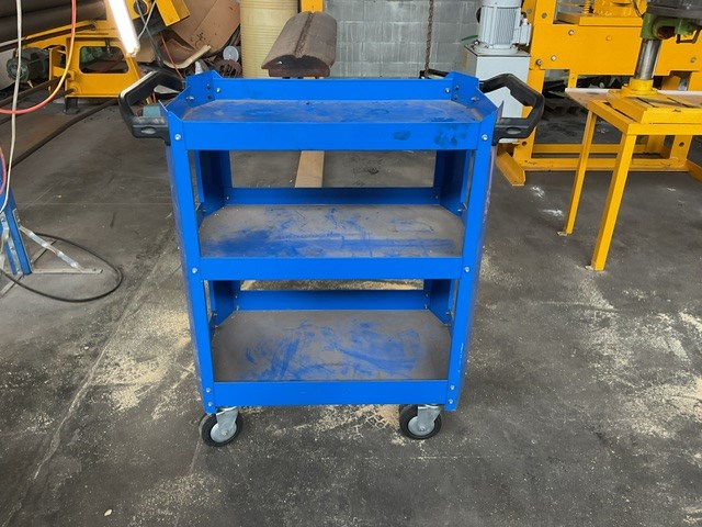 3 Tier Metal Mobile Trolley