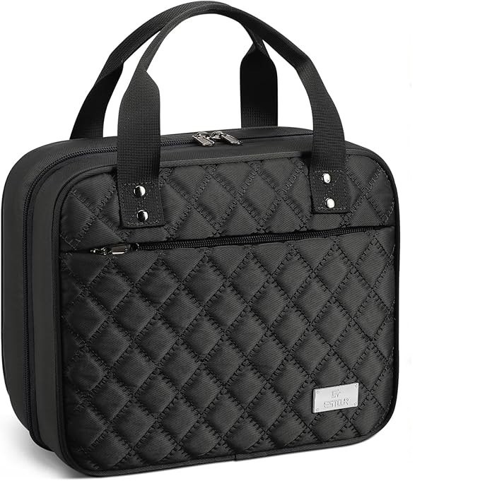 ESTOUR Travel Toiletry Bag for Women with Hanging Hook, Extra Large Travel