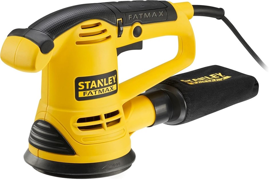 STANLEY FATMAX | 480W 125mm Random Orbital Sander, Variable speed 4000-1200