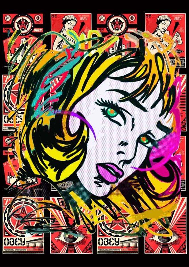 Death NYC Ltd Ed. Signed Graffiti Pop Art Print