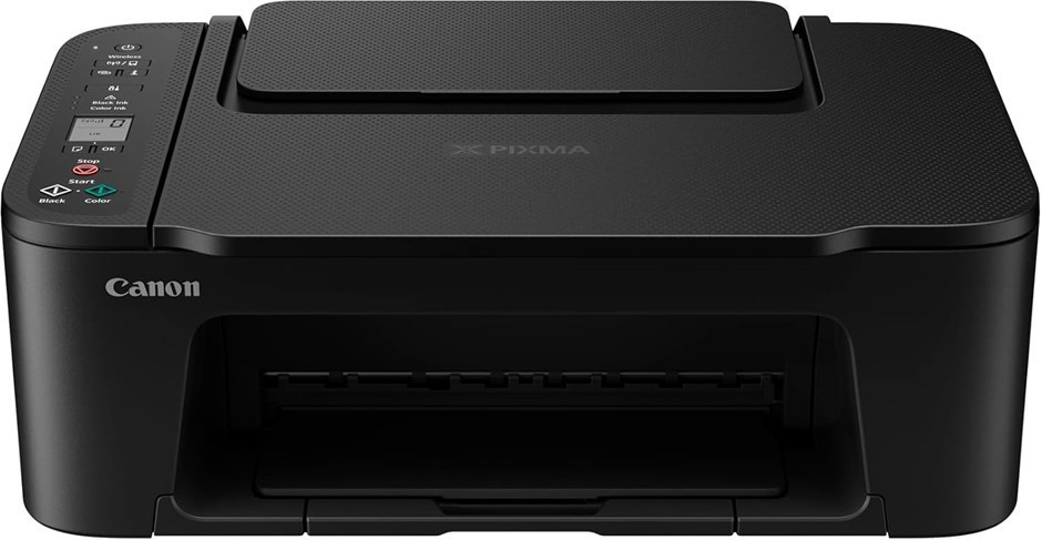 CANON Pixma TS3660 Home Printer, Black. NB: powers on, no further testing.