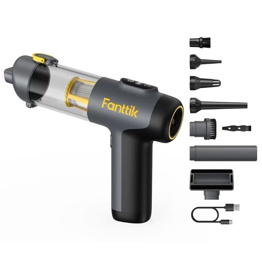 FANTTIK Cordless Handheld Car Vacuum Cleaner.