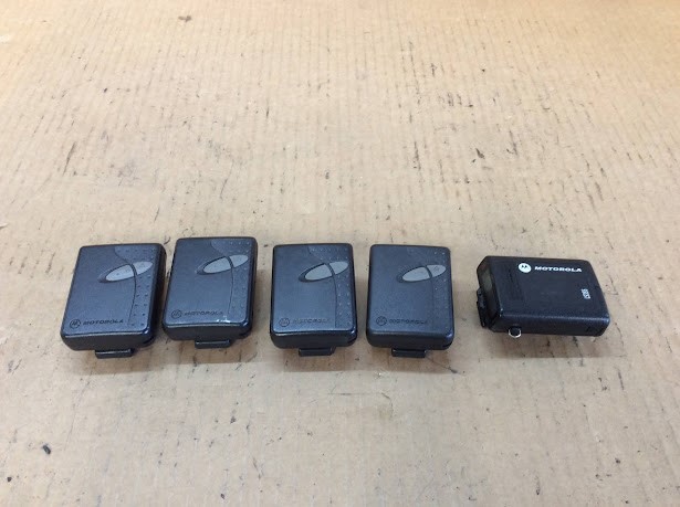 Motorola Mixed Model Pagers (Lot of 5)