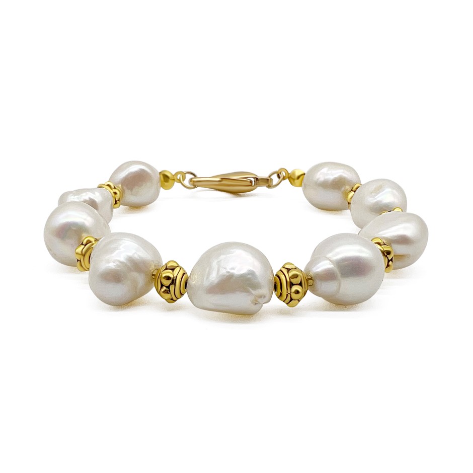 M&N Emporium - M&N Emporium Pearl & Gemstone Bracelet Sale!