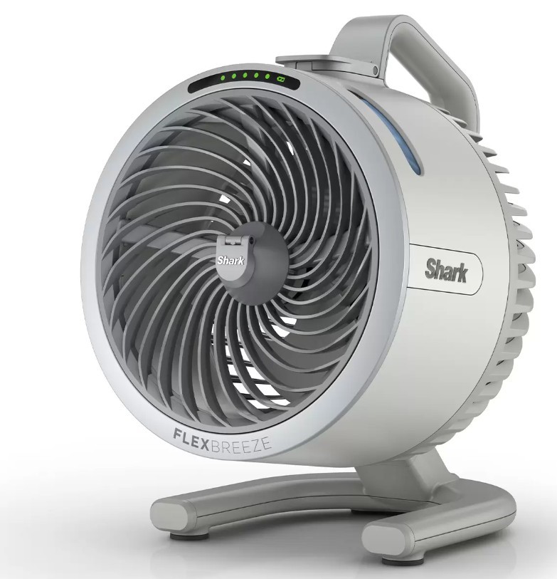 SHARK FlexBreeze HydroGo Misting Portable Fan, FA052QDVANZ. NB: Minor Use,