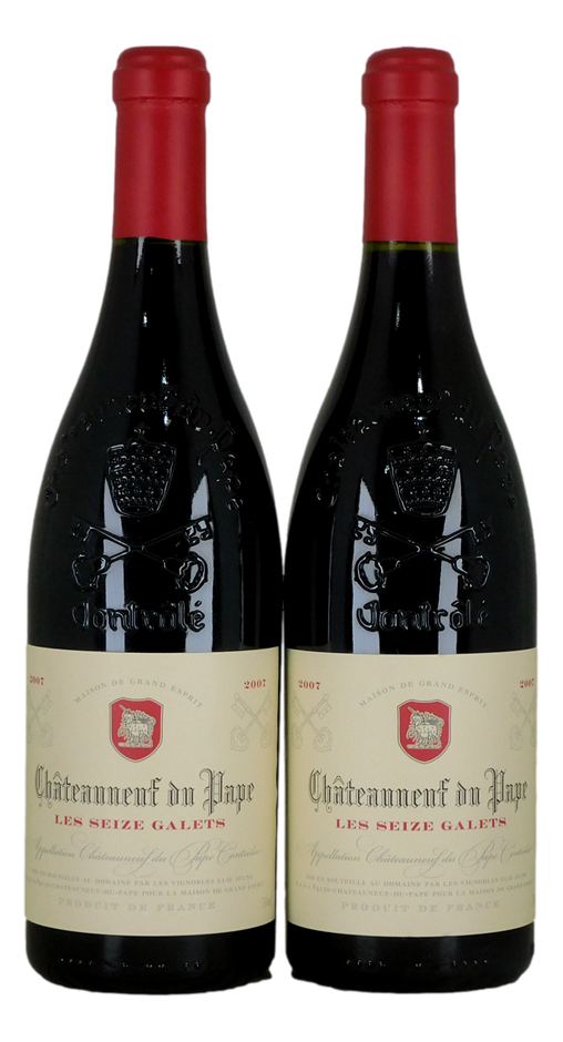 Les Seize Galets De France 2007 (2x 750mL), France.