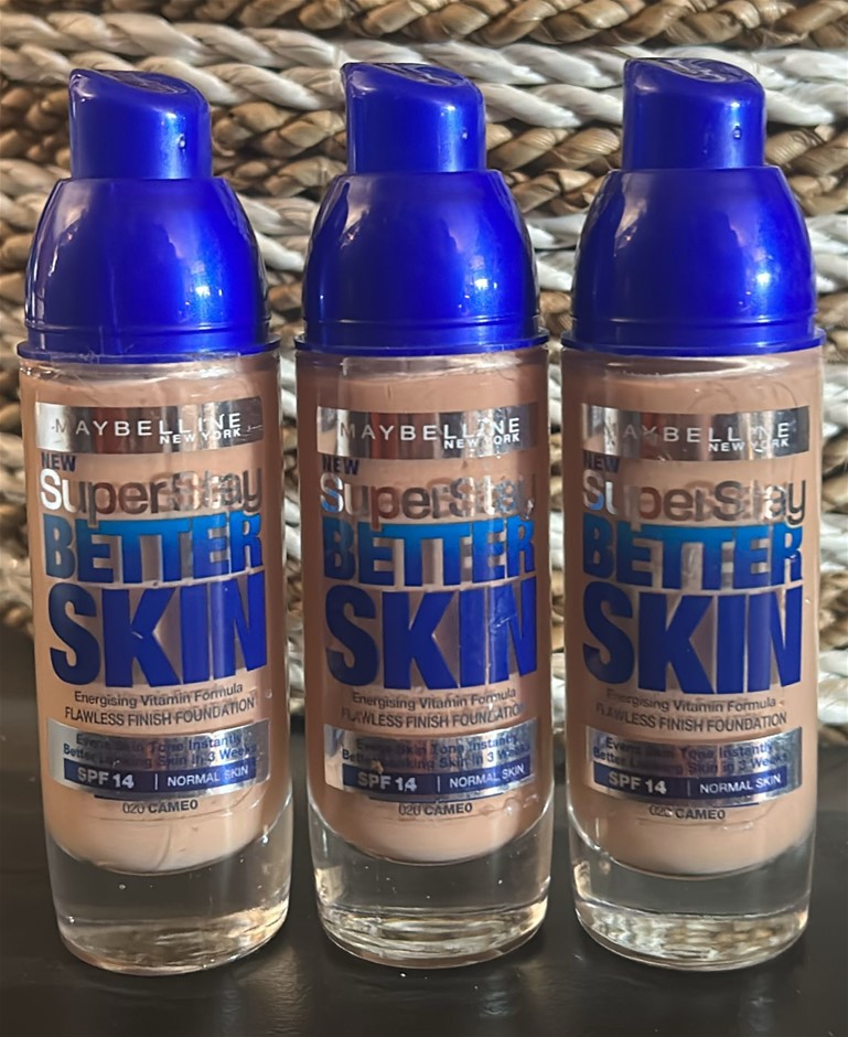 3x Maybeline Super Stay Foundation
