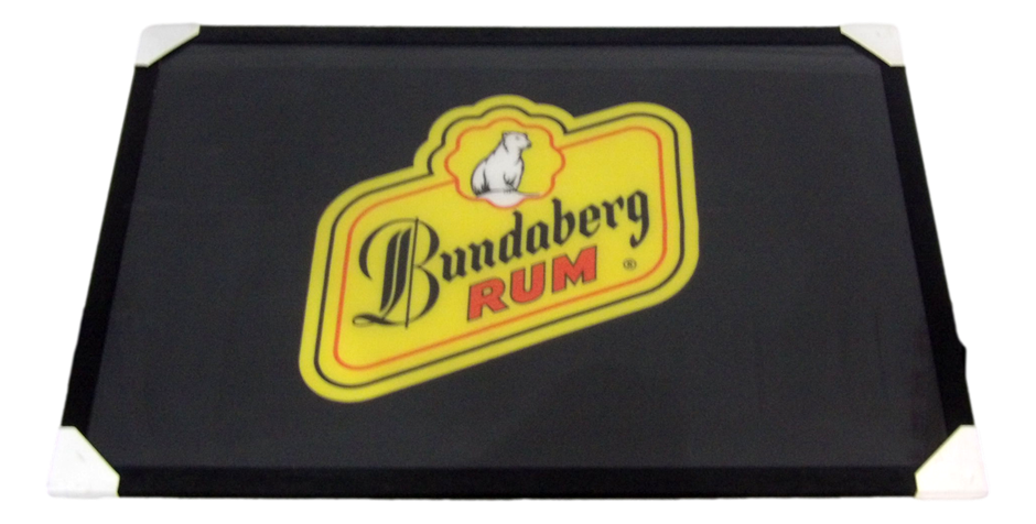 Sydney P/Up ONLY - Framed Bundaberg Rum Flag 94x129cm