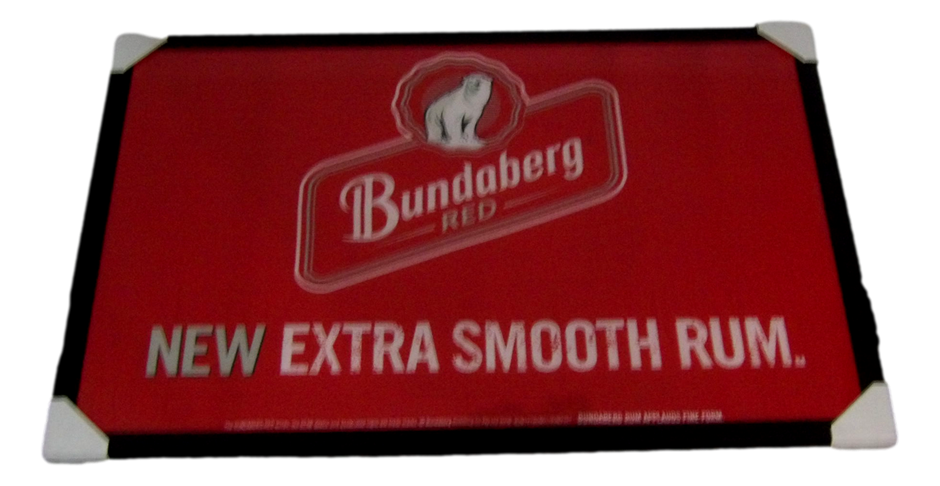 Sydney P/Up ONLY -  Framed Bundaberg NEW Red Flag 94x129cm