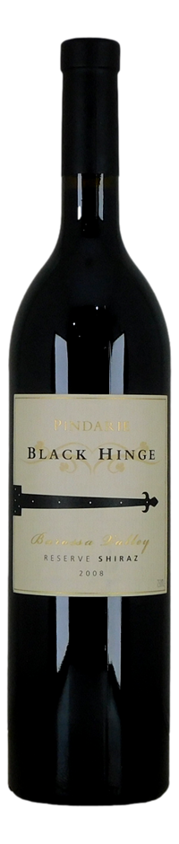 Pindarie Black Hinge Reserve Shiraz 2008 (1x 750mL), Barossa Valley.