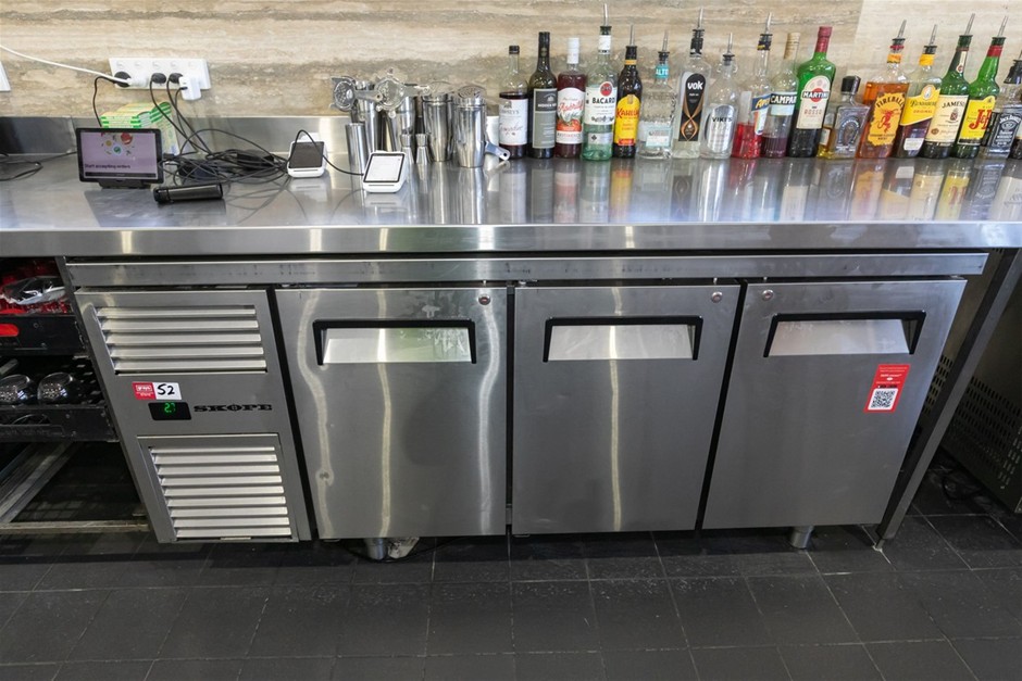 2022 Skope RF7.UBR.3.SD 3 Door Under Bench Fridge