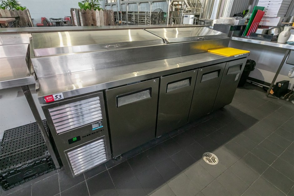 2022 Skope RF8.PPZ.4.SD 4 Door Pizza Prep Bench Fridge