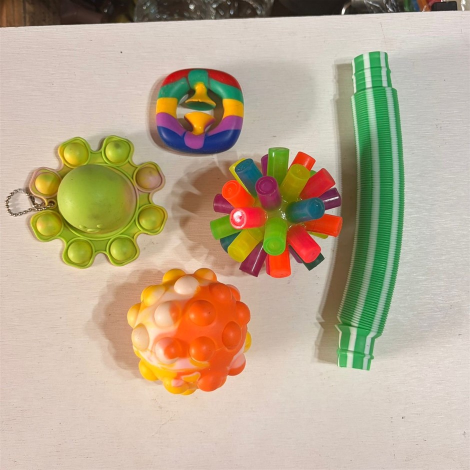 5x Assorted Kids Fidget Toys