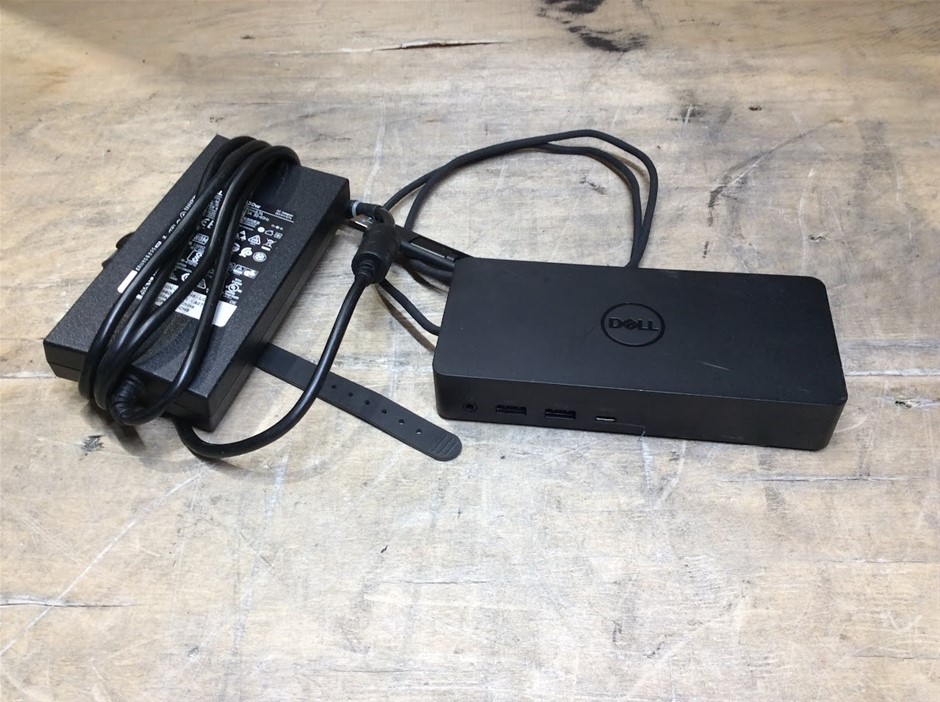 Dell D6000 Universal Docking Station with 130W Power Adapter