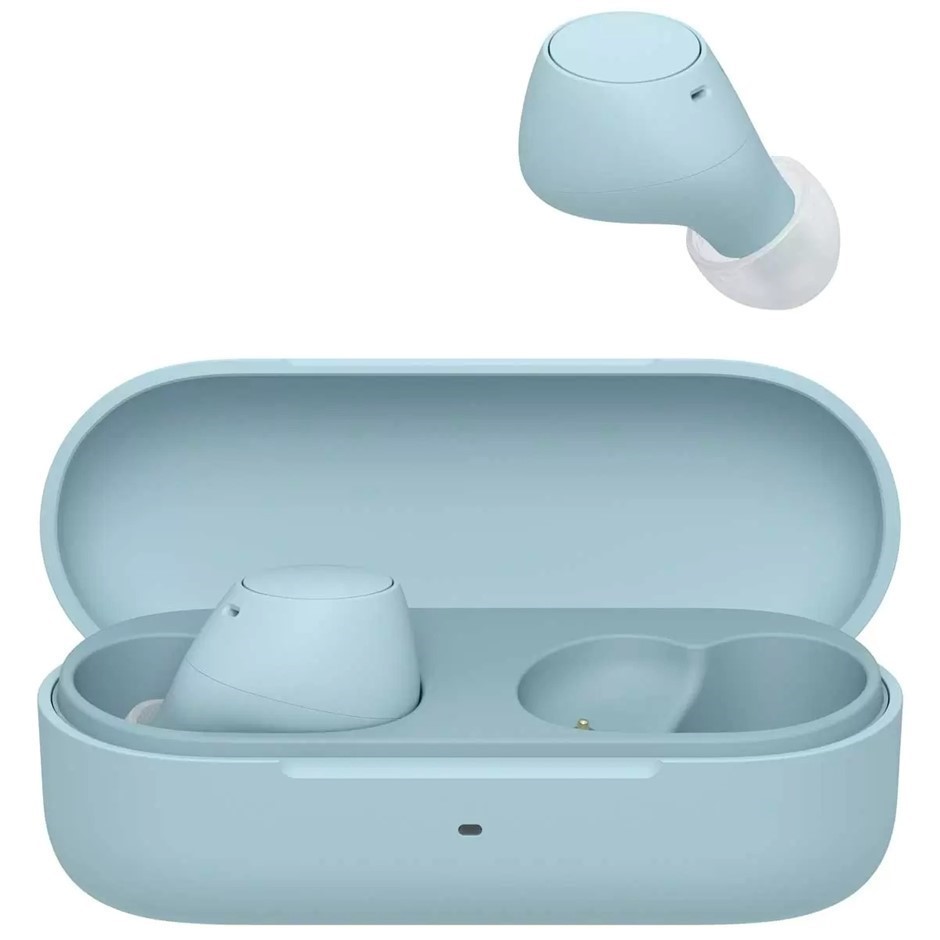 SONY Ultra Compact True Wireless Earbuds Blue WFC510L.  Buyers Note - Disco