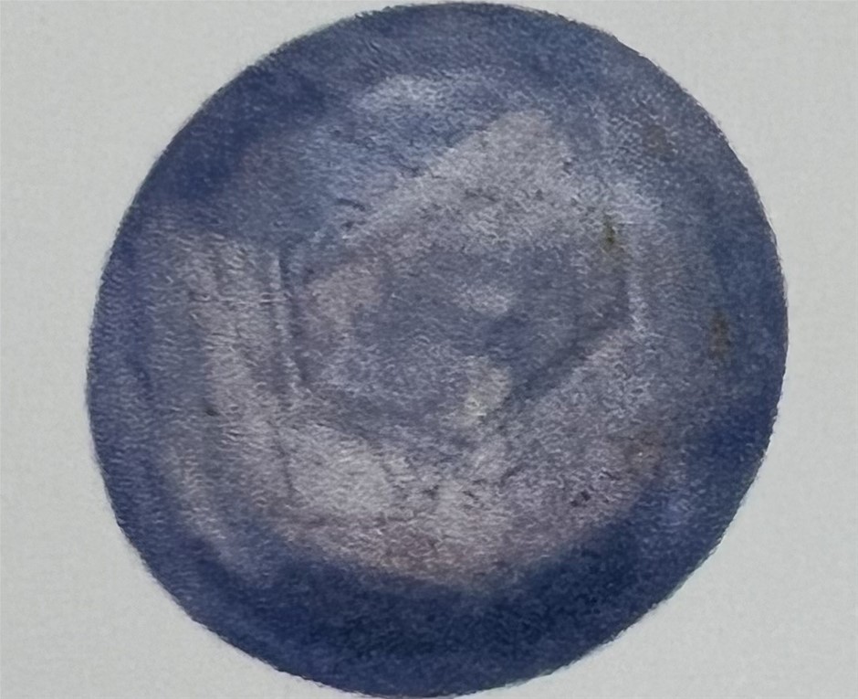 7.79 carats natural starsapphire certified Madagascar