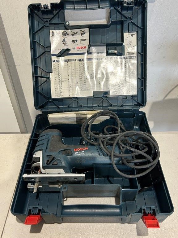 2013 BOSCH GST 150CE Professional Electric Jigsaw in Carrycase