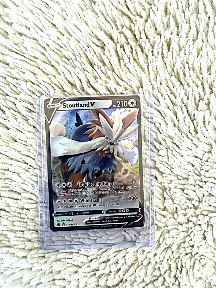 Stoutland V 117/163 – Battle Styles – Raw Pack Fresh