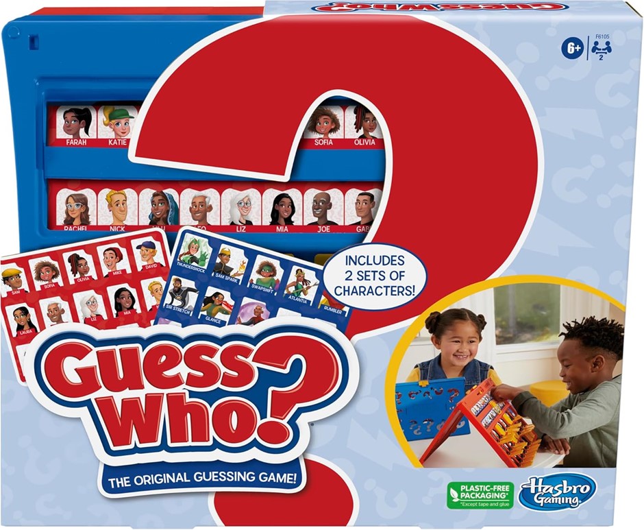 HASBRO GAMING Guess Who Board Game.