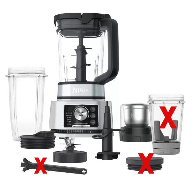 NINJA Foodi Power Blender and Processor Mega Kitchen System, Model CB352ANZ