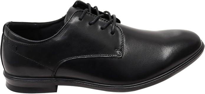 Hush Puppies Men's Cale Dress Shoe, Black, UK 12/US 13
