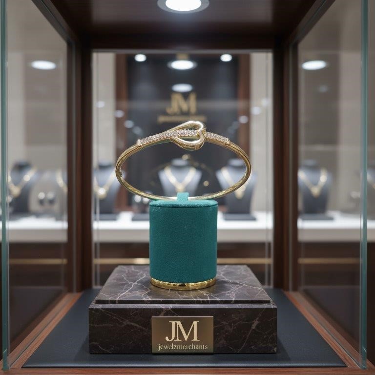 18K/Italy  Gold Filled Bangle -(stamped 18K/Italy)-Warranty Quality